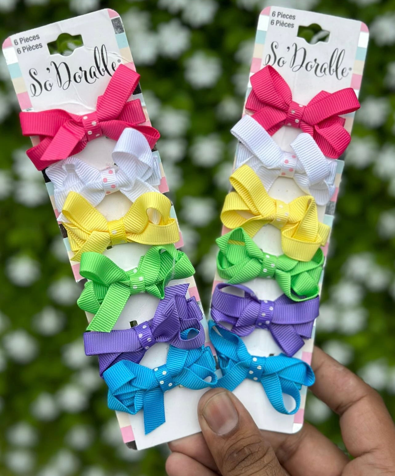 So’dorable pack of 6 Mini Bows