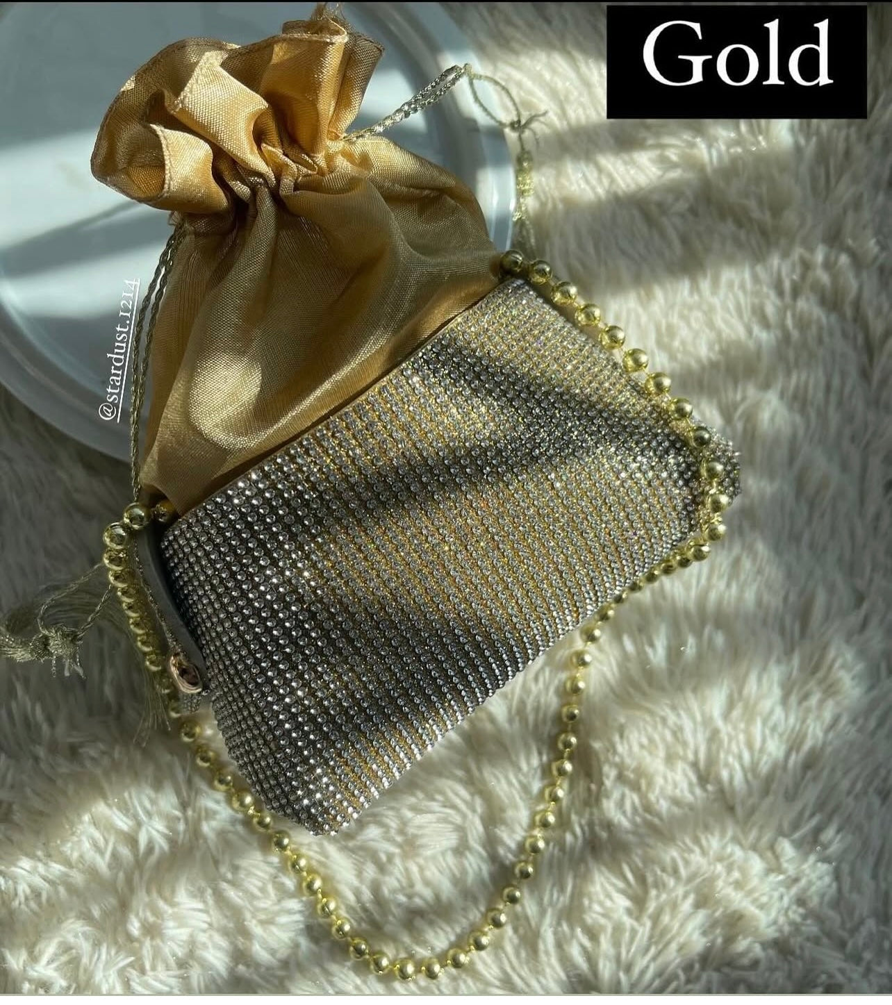 Traditional Rhinestone Potli Bag🔥