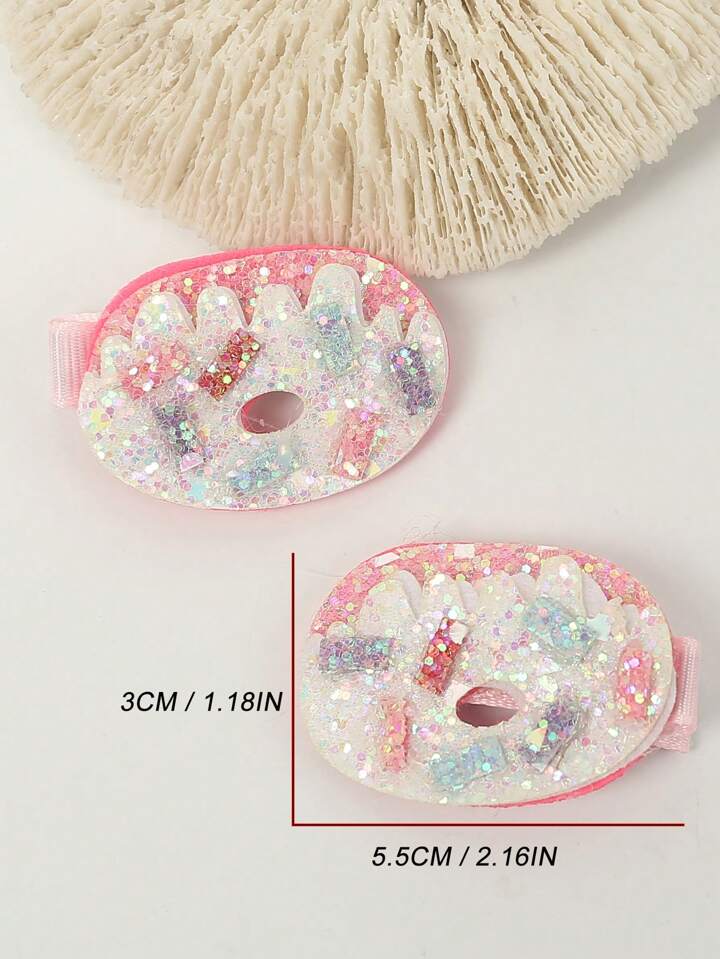 SHEIN Summer Cool Donut Clipons