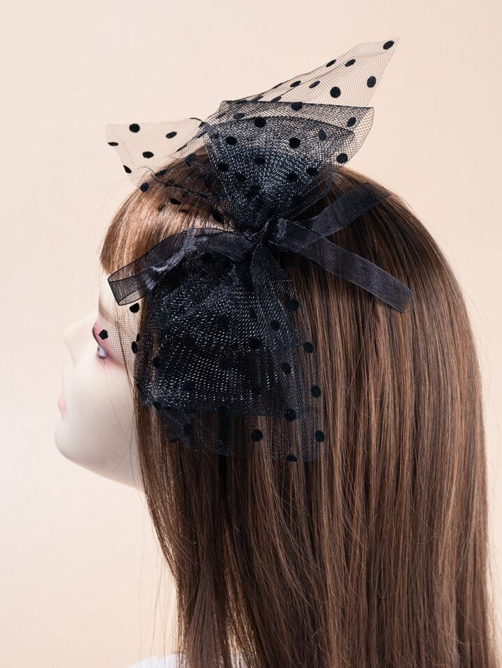 Black Vintage Headgear