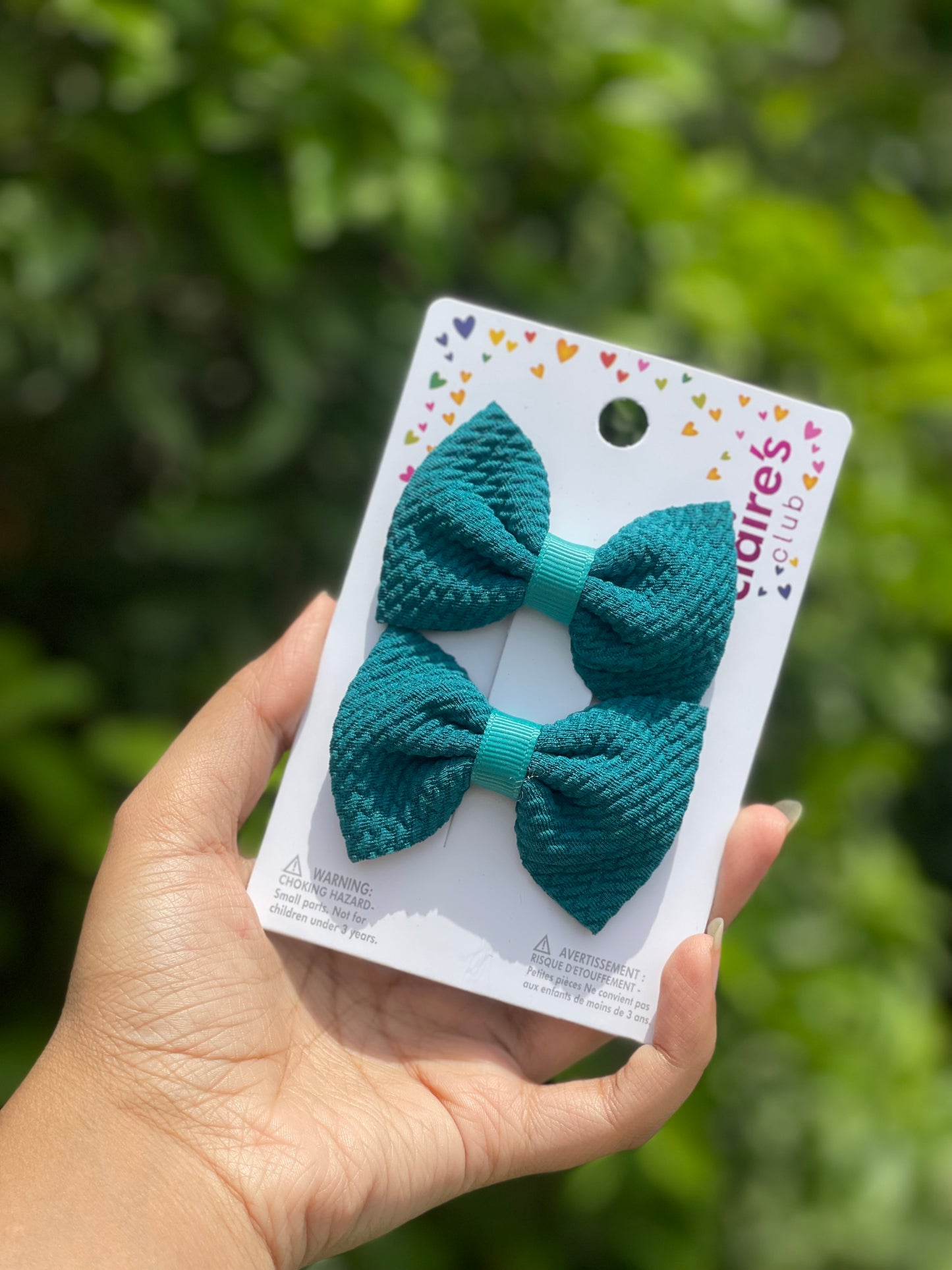 Waffle Knit bow pairs