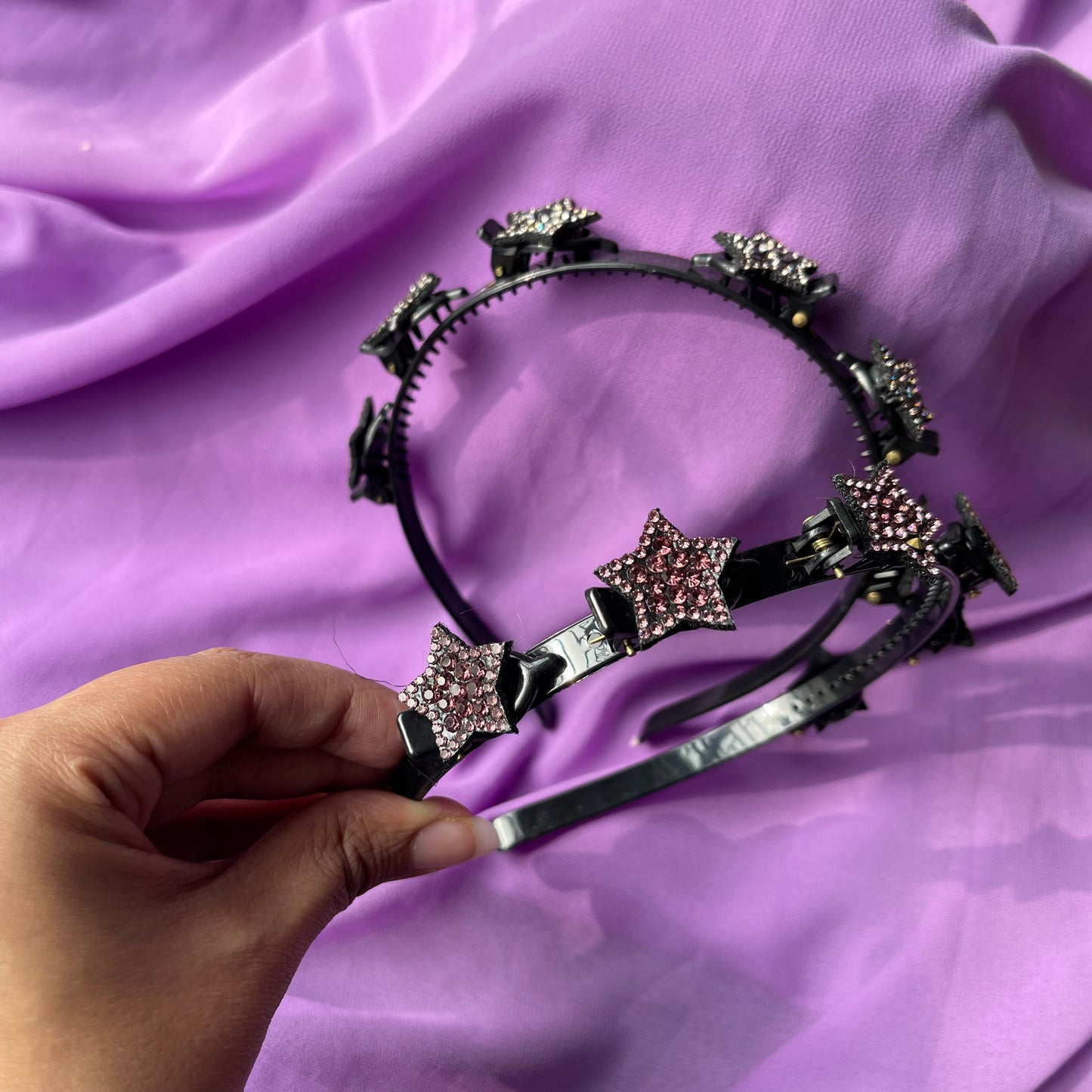 Rhinestone Star Twister styling hairband
