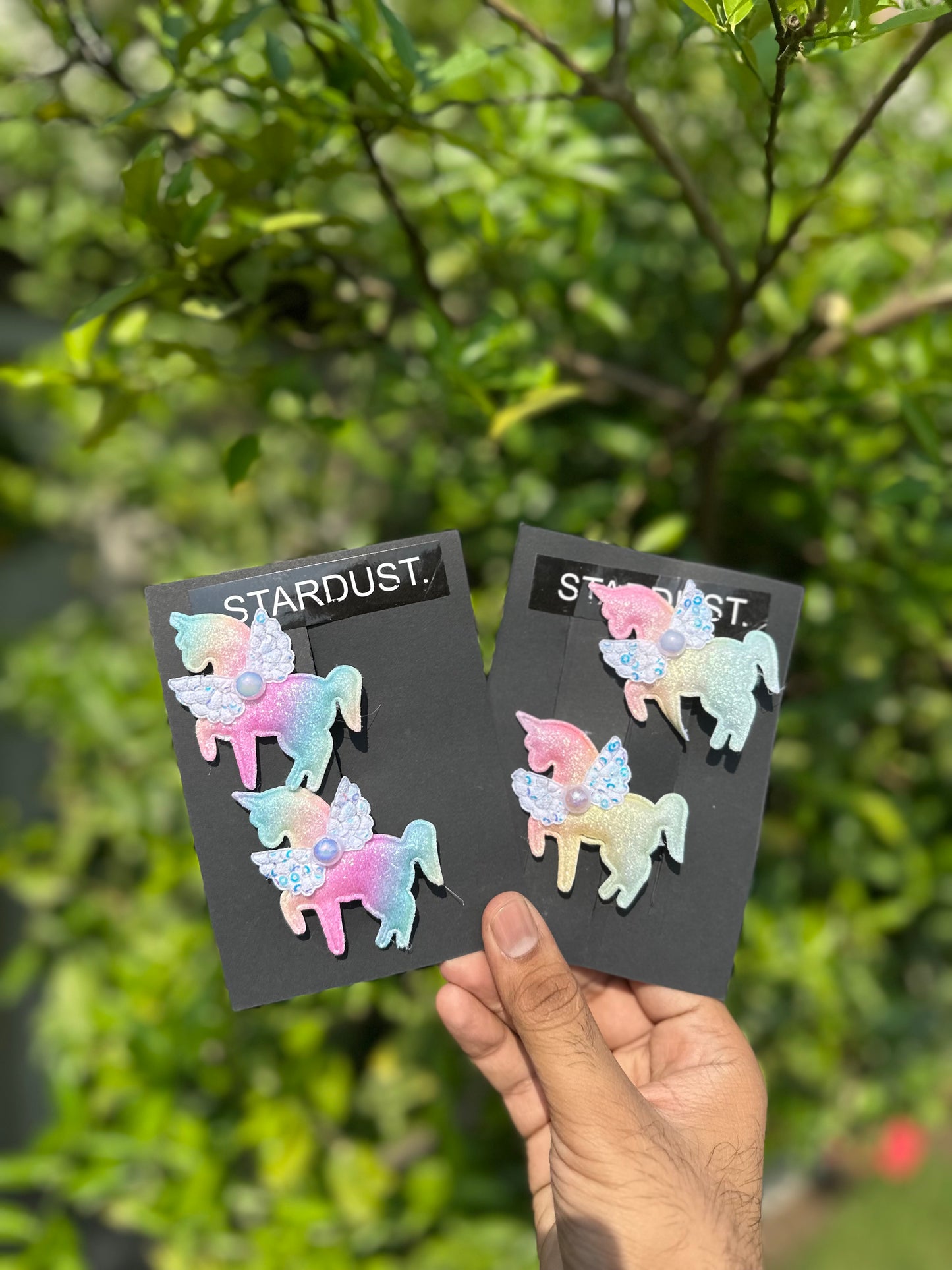 Glittered Unicorn 🦄Pair