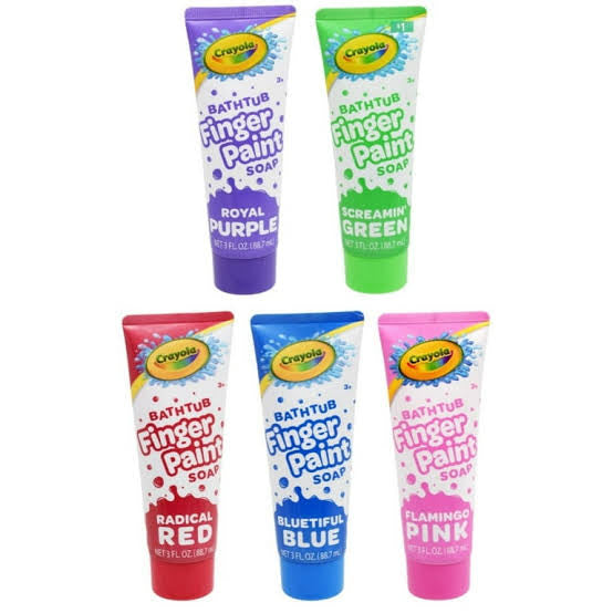 CRAYOLA Bathtub FINGER PAINT Soap🛁🔥