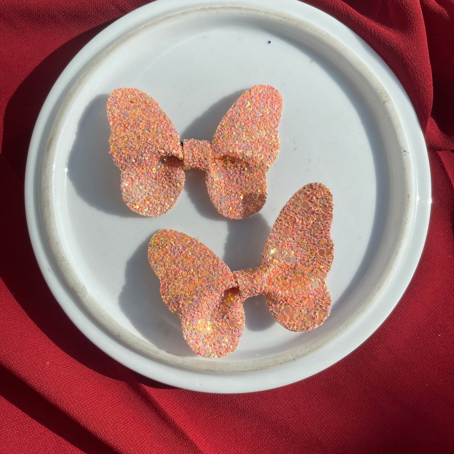 Glittered Butterfly Pairs