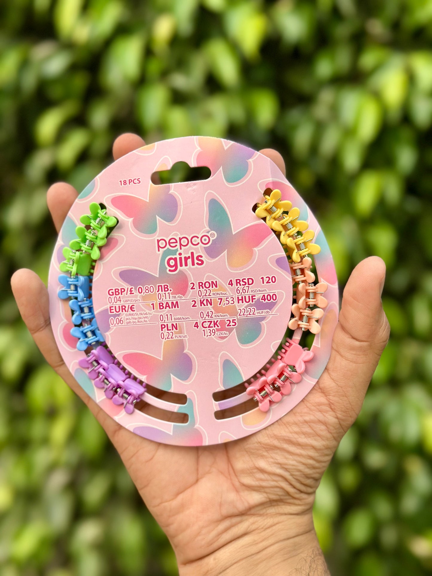 Pepco 18 pc mini claw sets