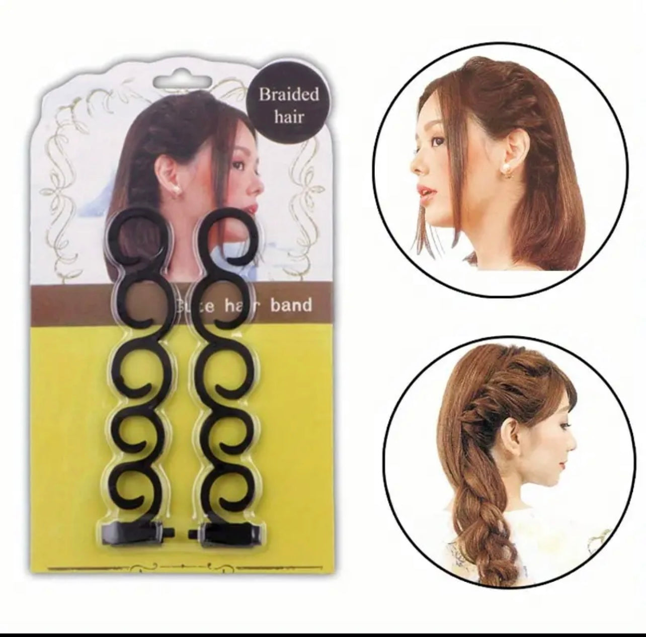 Pack of 2 Clipin Braiding Tools