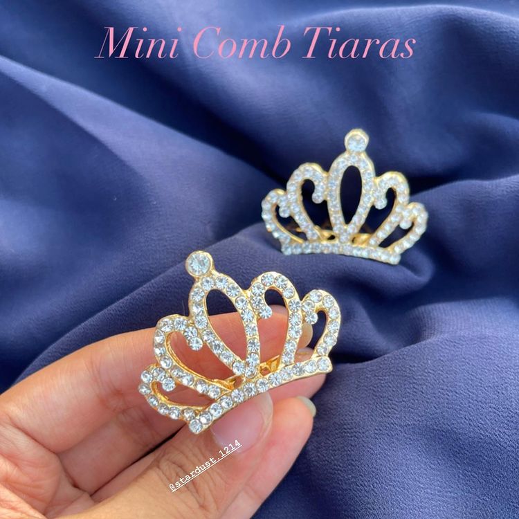 Mini Comb Tiara: Petite Royal Charm Collection