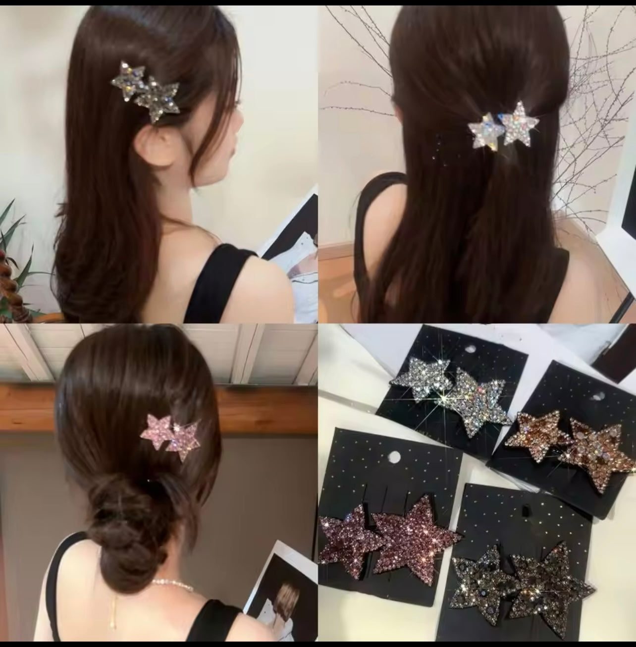 Twin Star Clipon Pairs