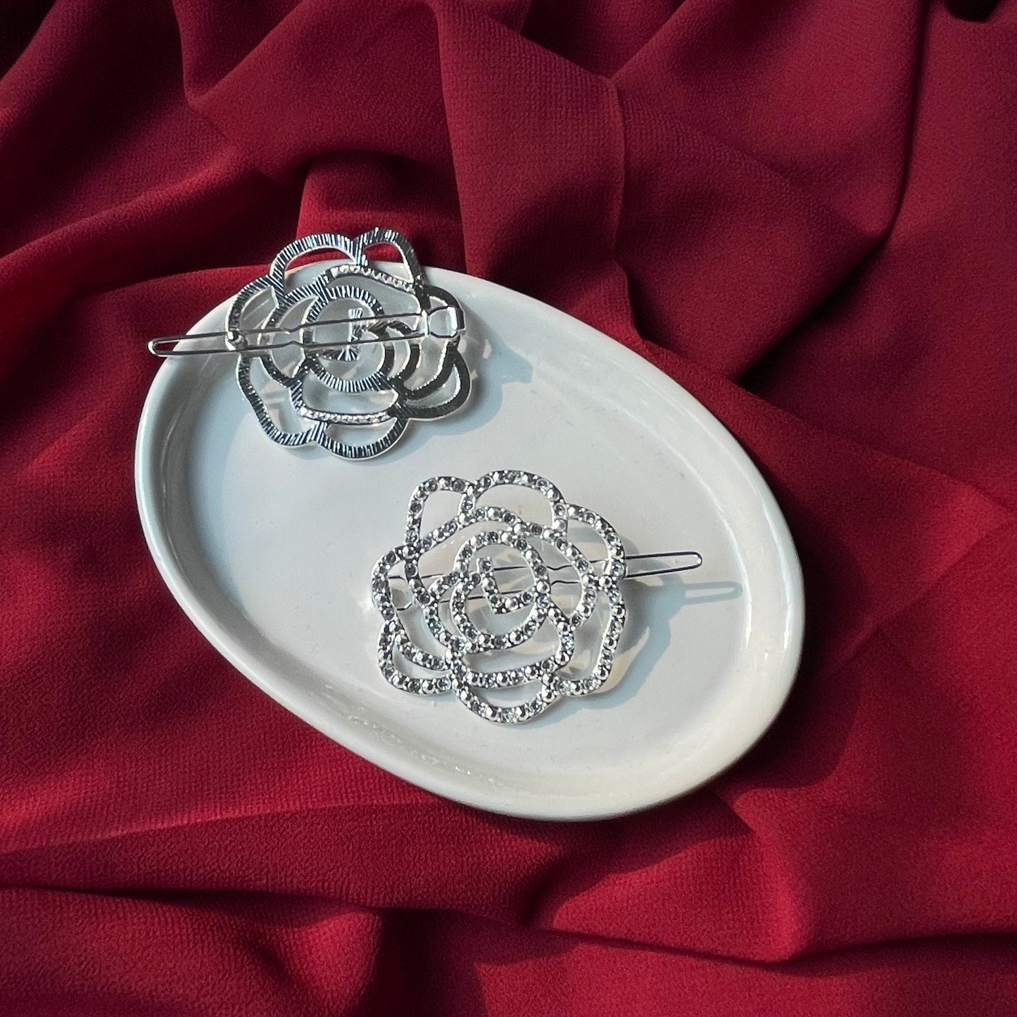 Gold Rose Lock Pins🔥