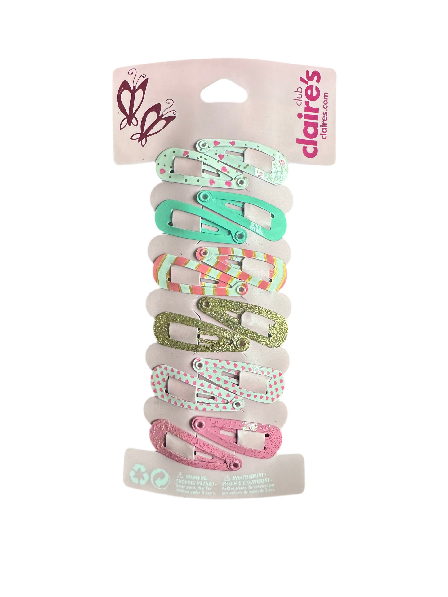 Claire’s Snapclips’ Packs