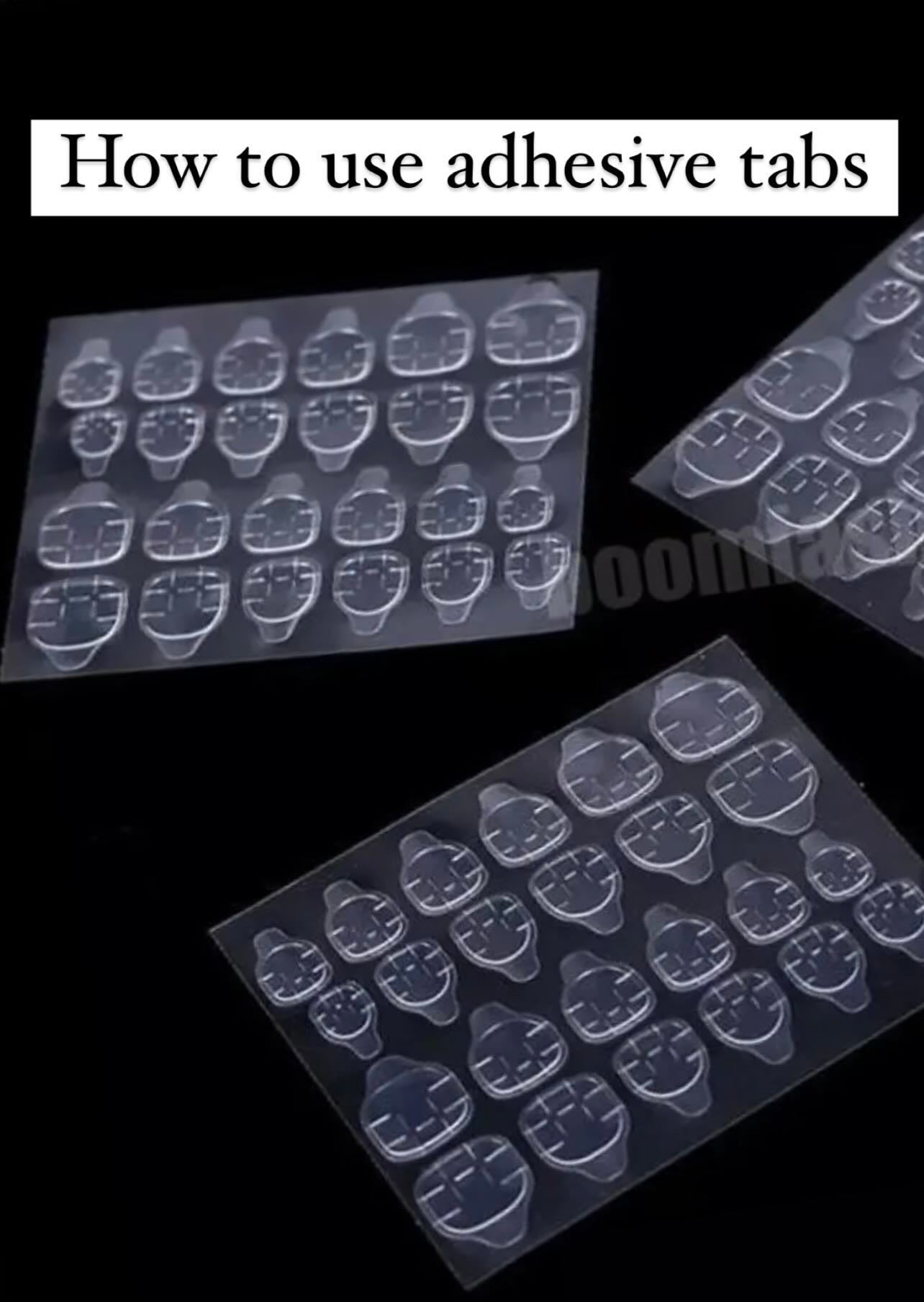 Pack of 12 nails( with 12 adhesive tabs)🔥