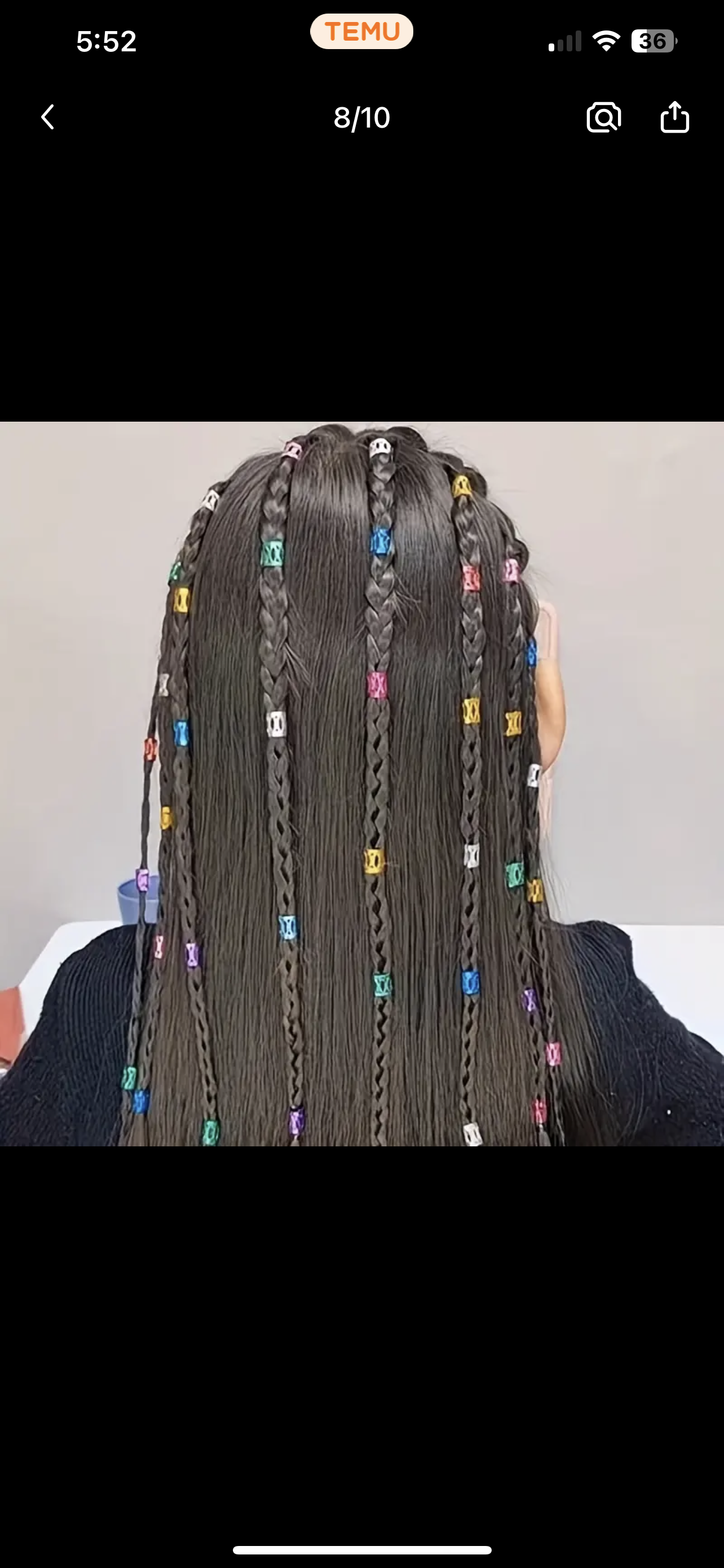 Hollow Styling Hair Rings Pack🔥