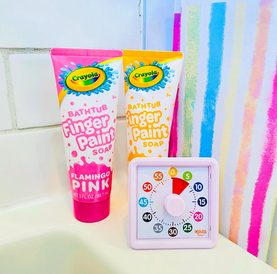 CRAYOLA Bathtub FINGER PAINT Soap🛁🔥
