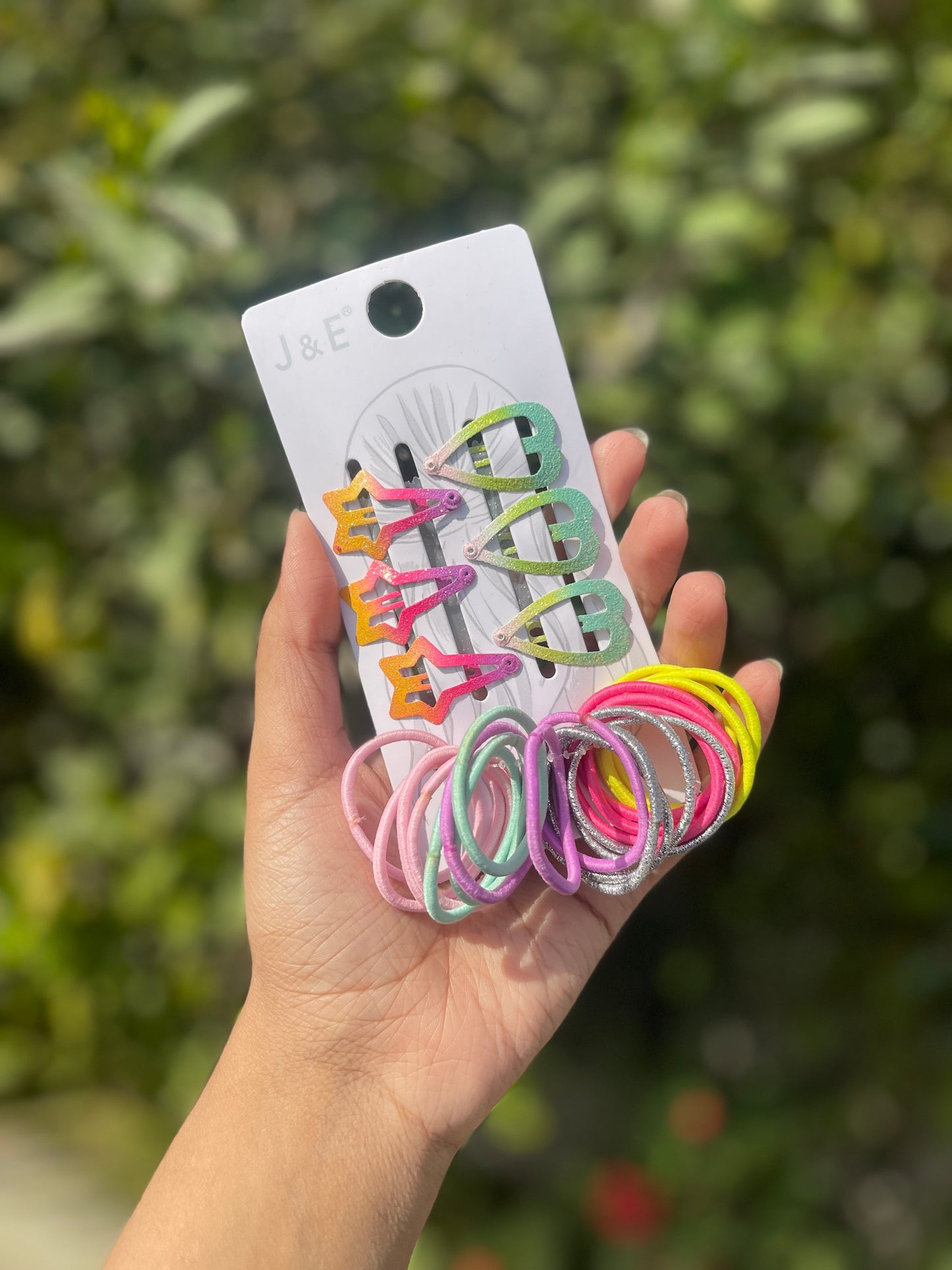 Shaded Snapclips and Hairties Pack🔥