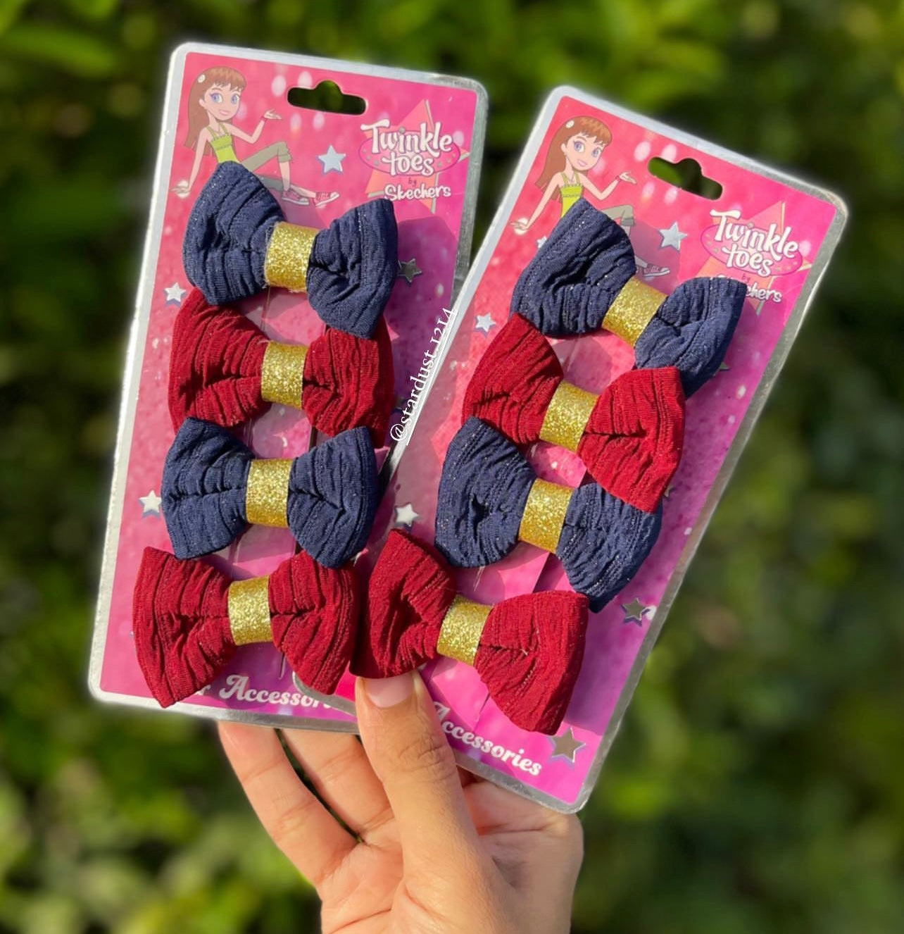 Pack of 4 Crinkled Bows🔥