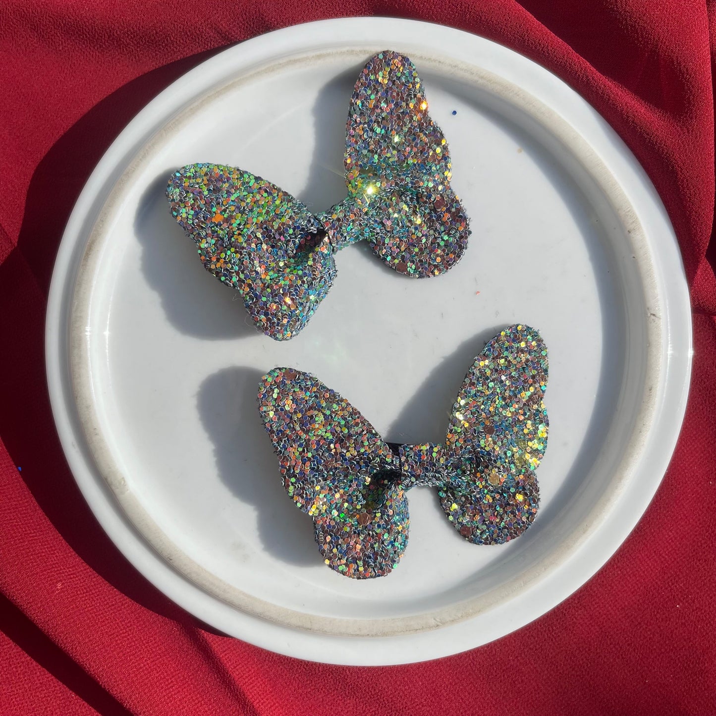 Glittered Butterfly Pairs