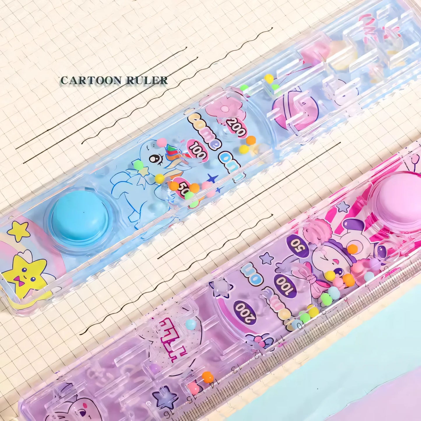 SanRio, Space, My Lil Pony 🦄, Dino Push Bubble Maze Scales (BOX OF 12)