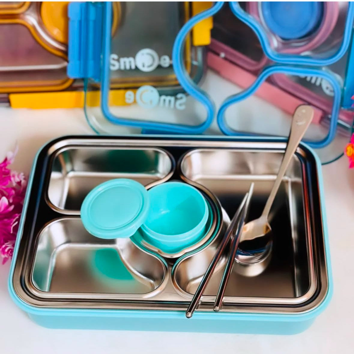 TV Bento Lunch Box Unicorn π¦ Panda πΌ Astronaut π§βπ