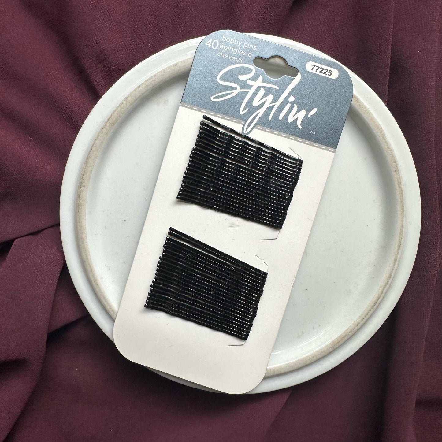 Bobby Pins Black 40pc pack