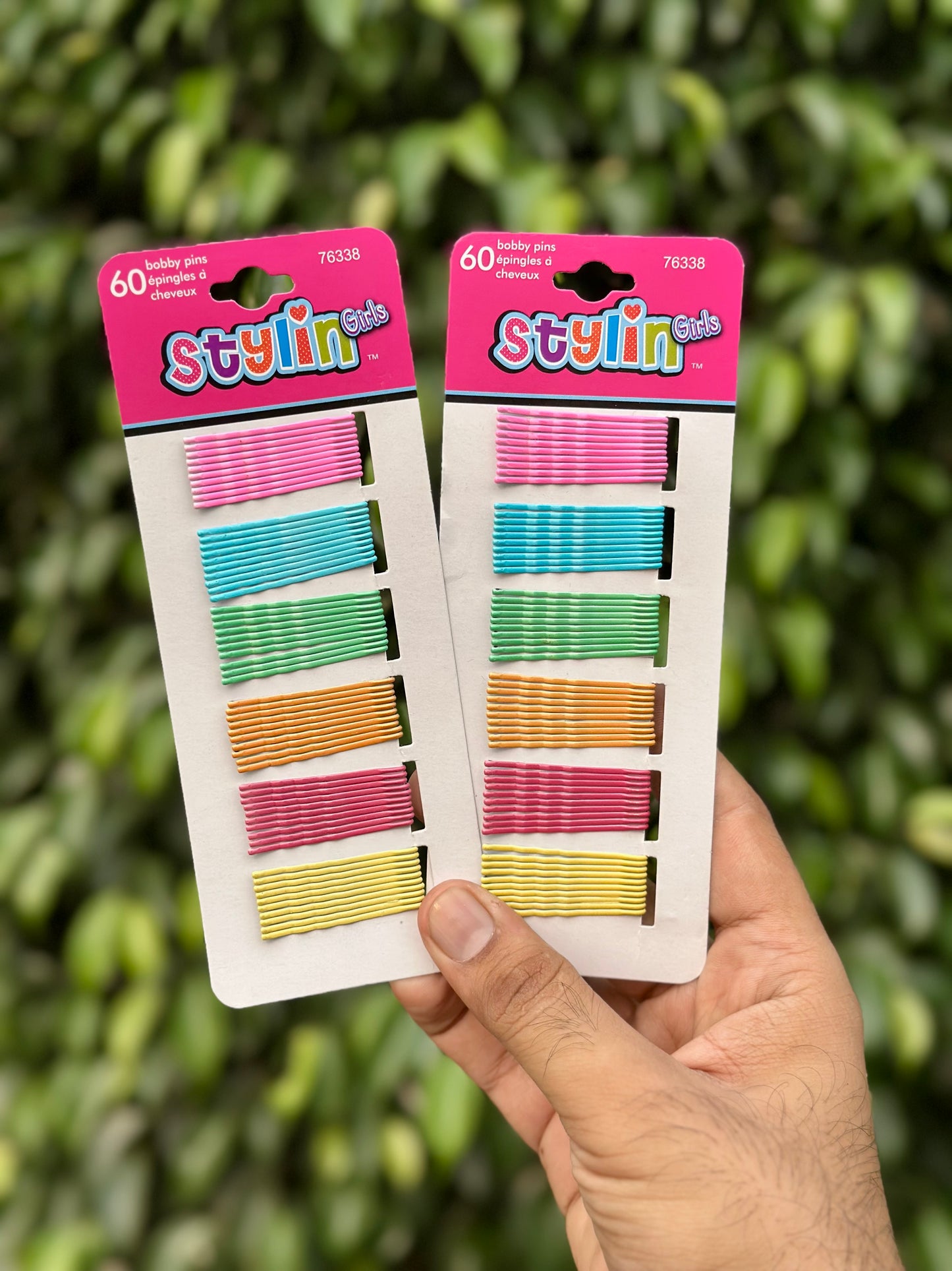 60pc Colored Bobby Pins Pack🔥