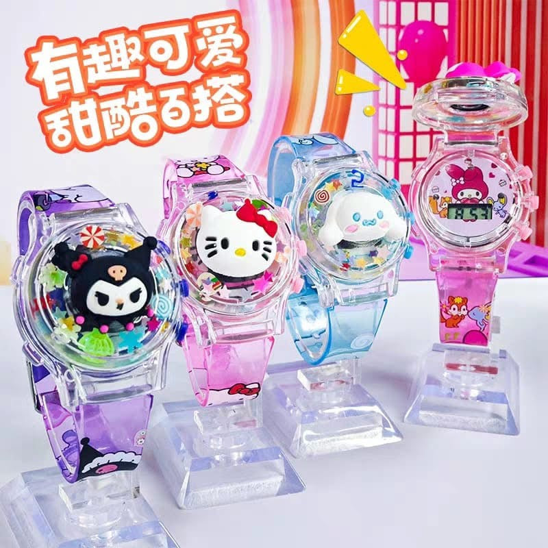 Sanrio Spinner light and music watches