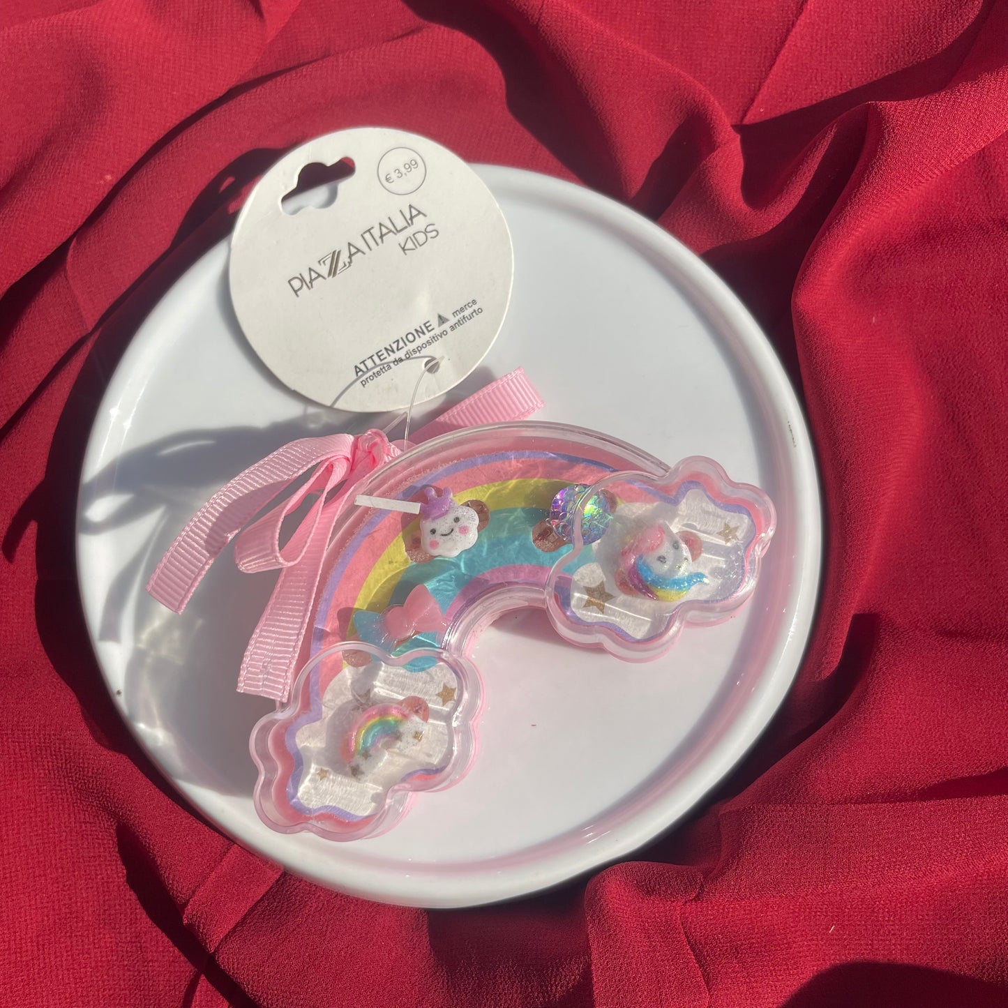 Unicorn 🦄 Rainbow 🌈 Acrylic Box of Kids’ Rings🔥