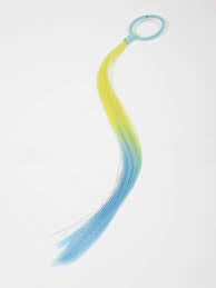 Tricolour hairtie extension