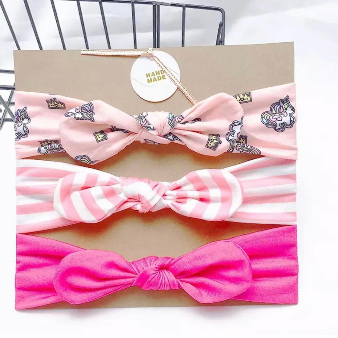 Soft Cotton Pack of 3 Headbands