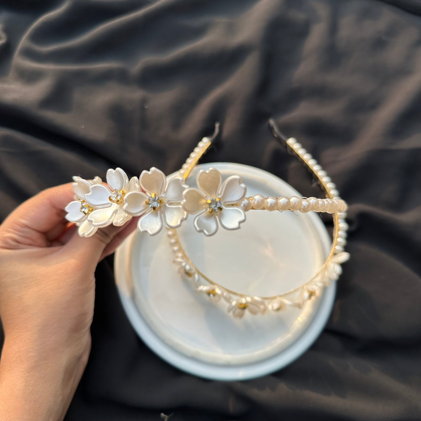 Pearl Flower Hairband🔥