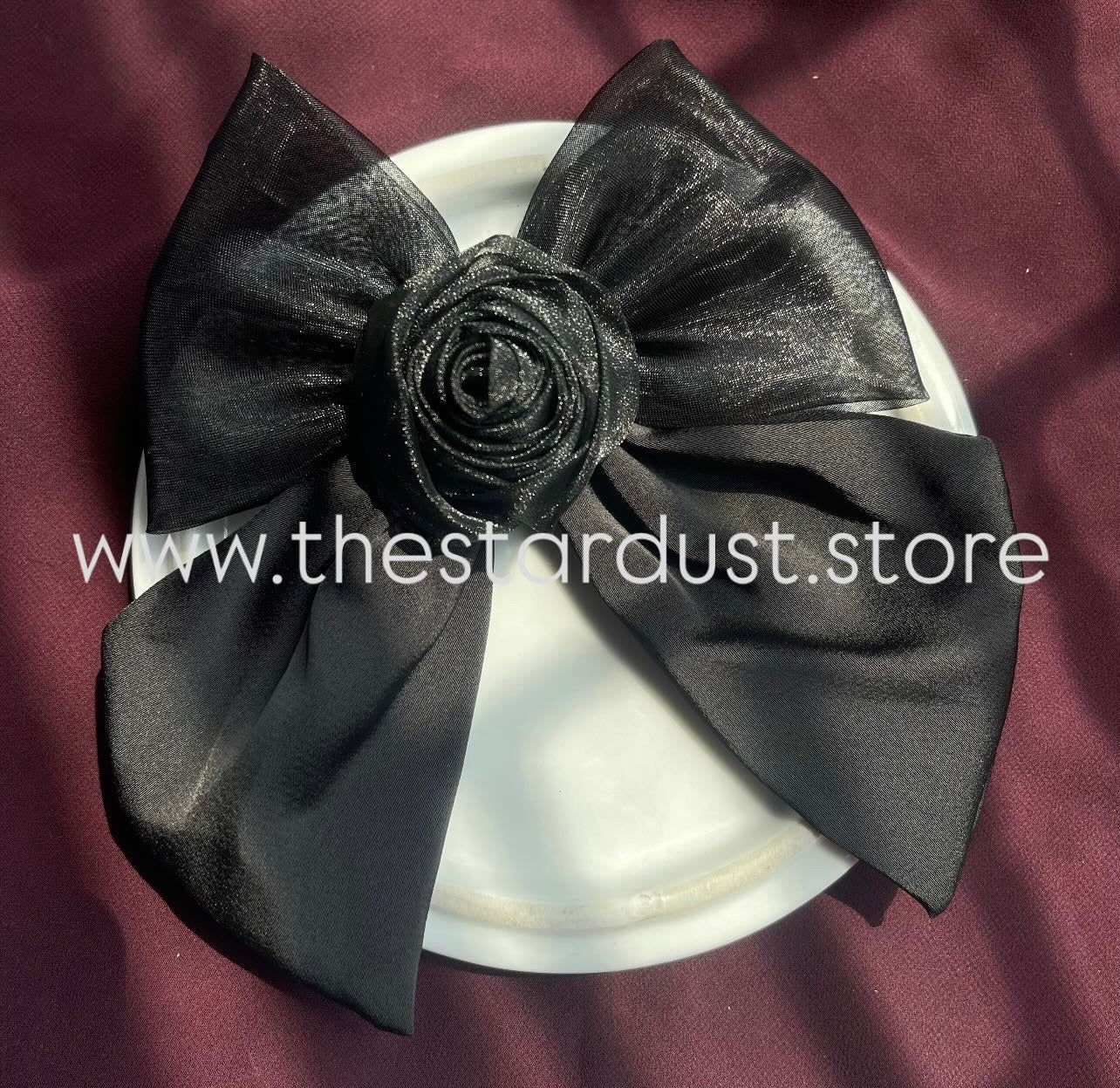 Organza 3D Flower Silk Hanging Bows🔥