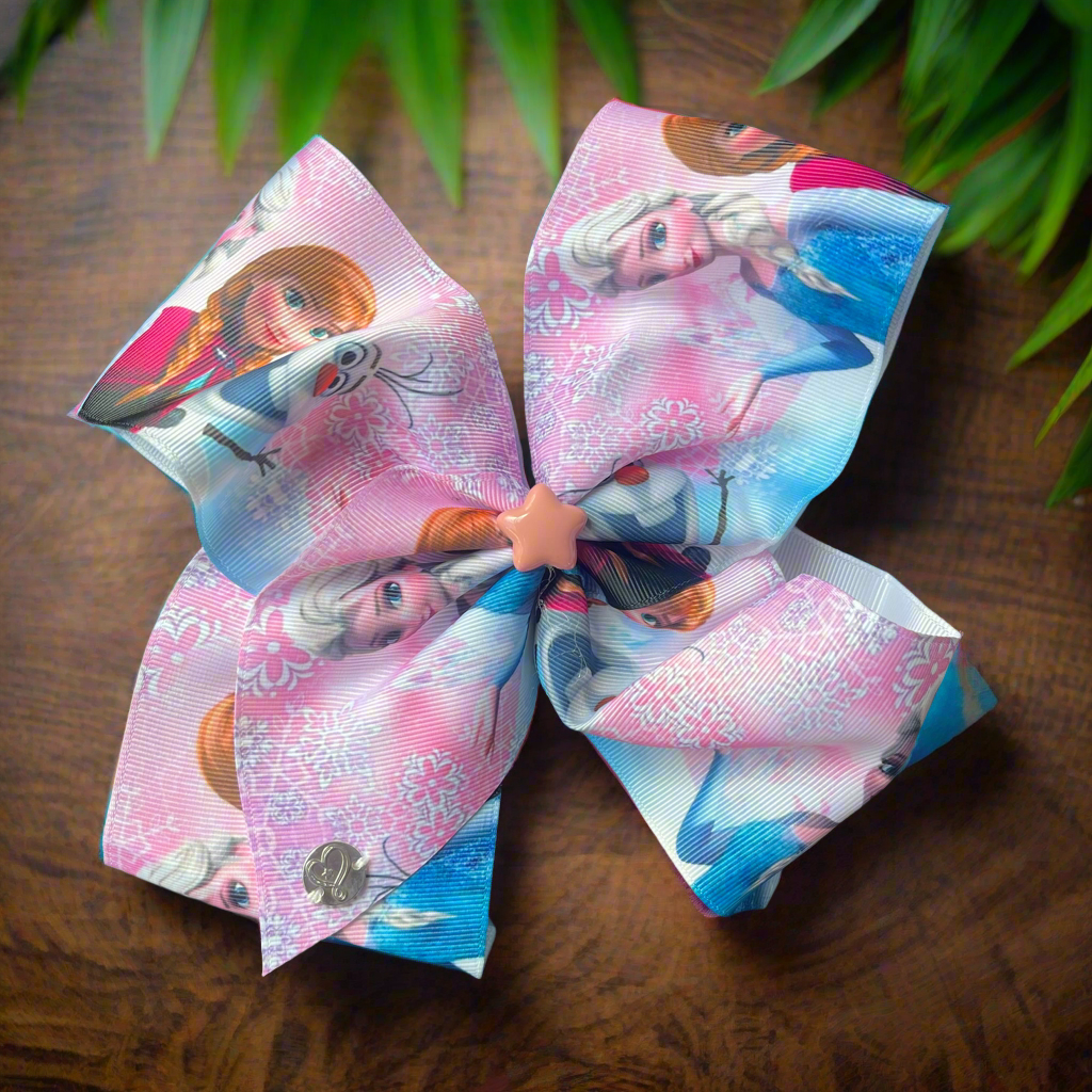 Disney Frozen Anna Elsa JOJO Siwa Bow🔥