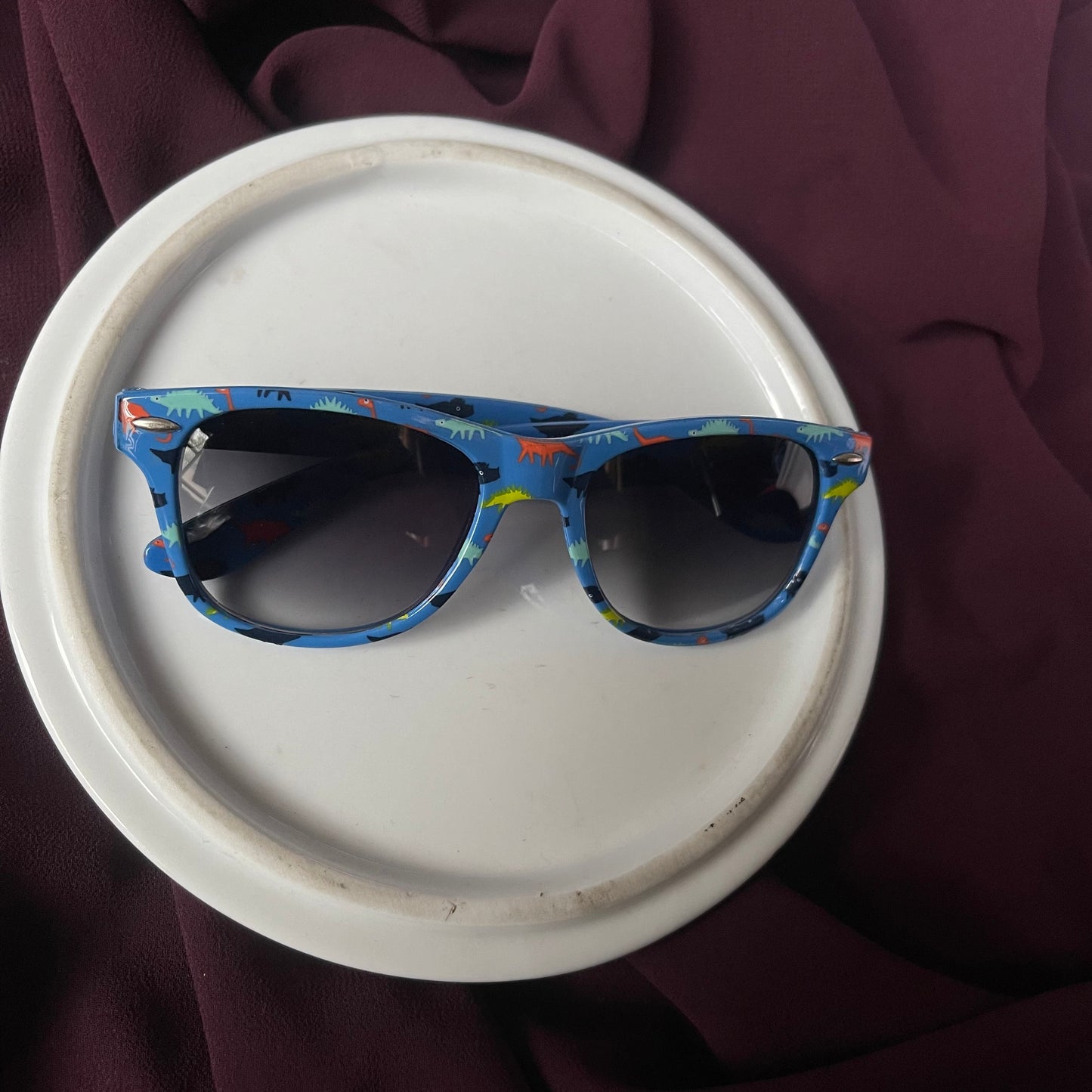 Dino🦕Print Blue Sunnies🔥