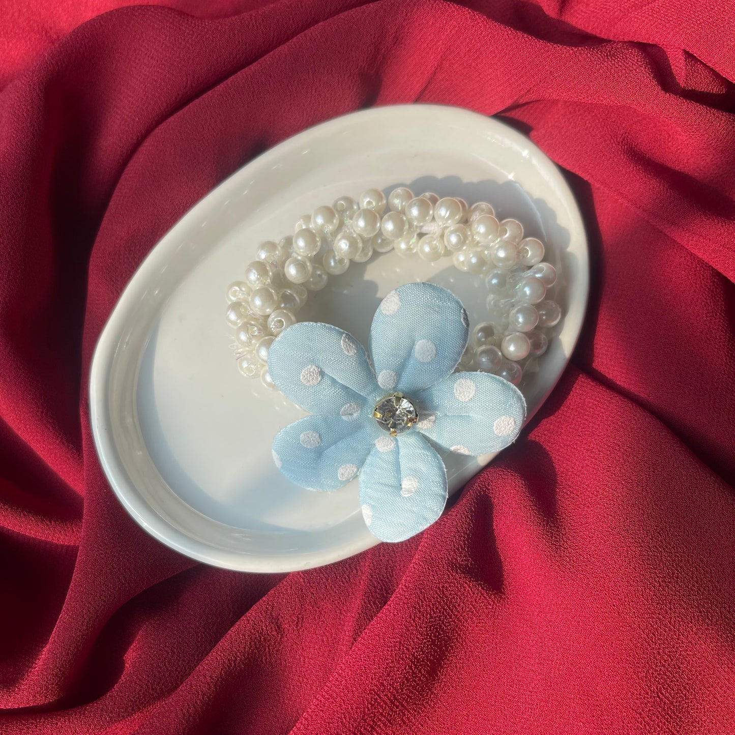 Flower Pearl Hairties🔥