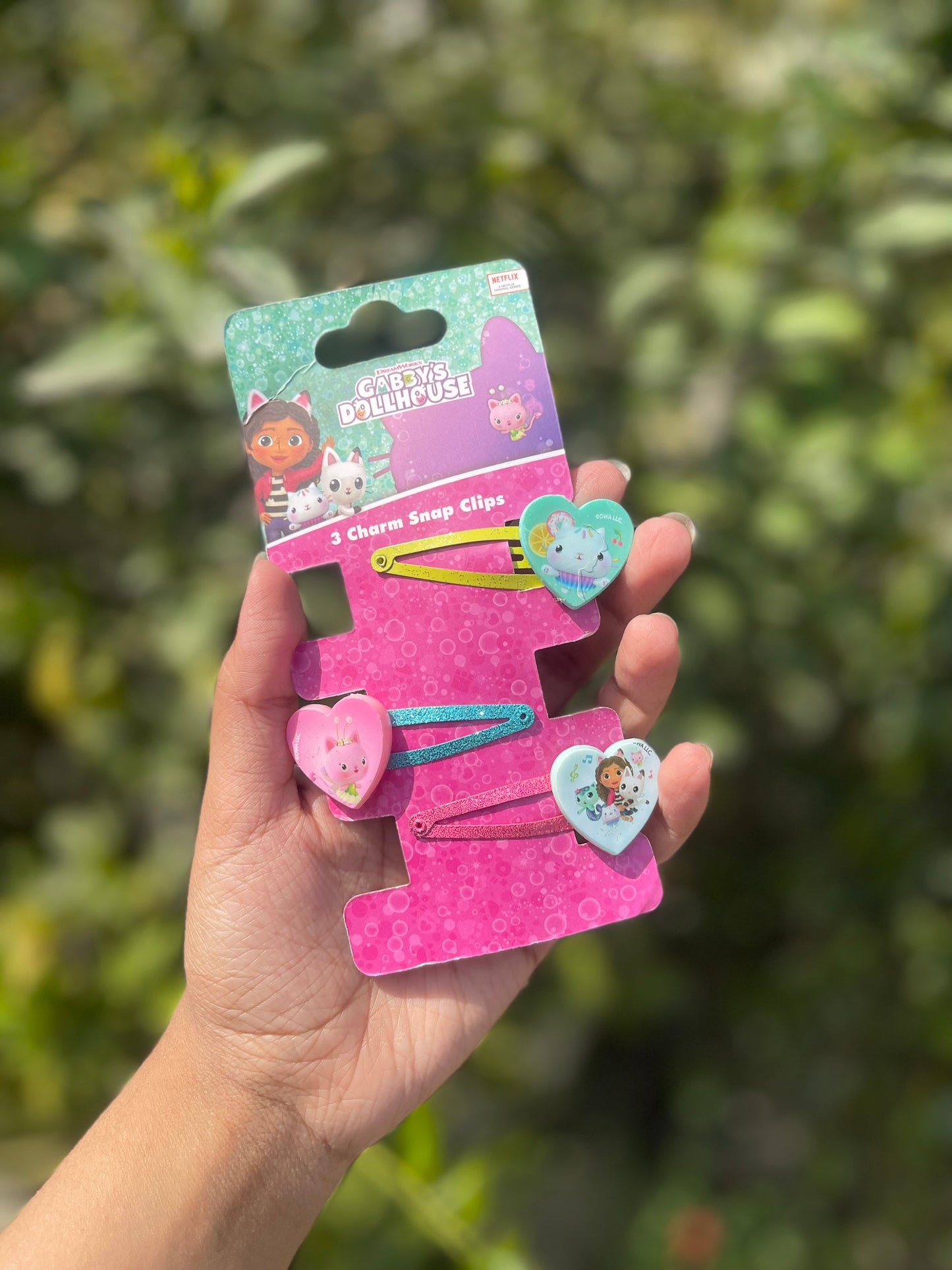 Gabby’s dollhouse 3pc snapclips pack