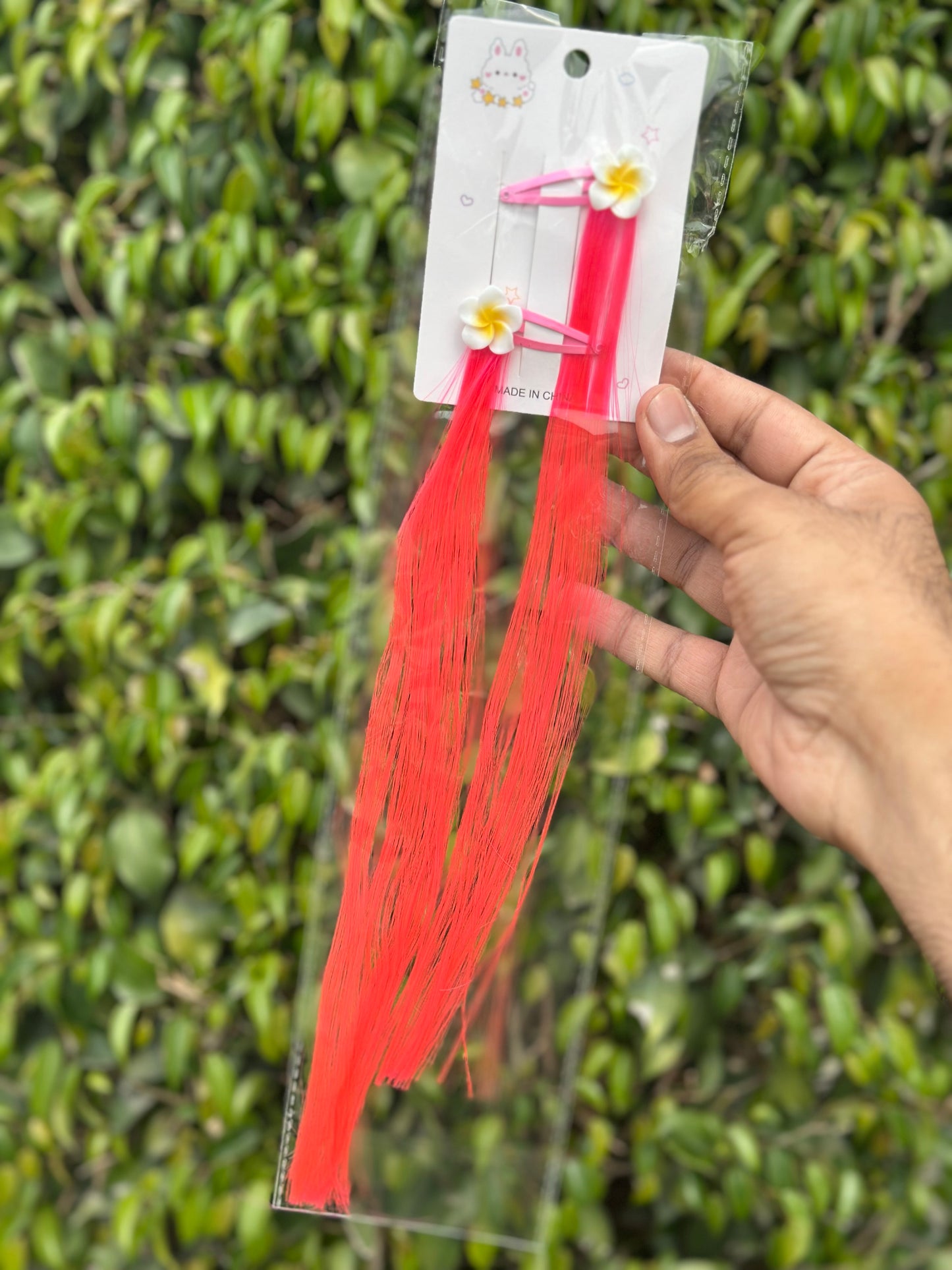 Flower Snapclip Hair Extension Pairs🔥