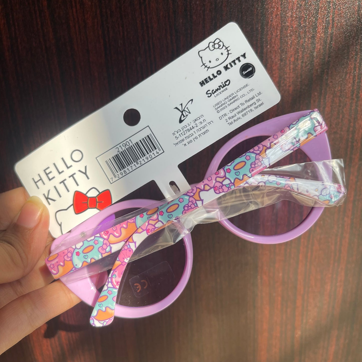 Hello KITTY lilac sunnies