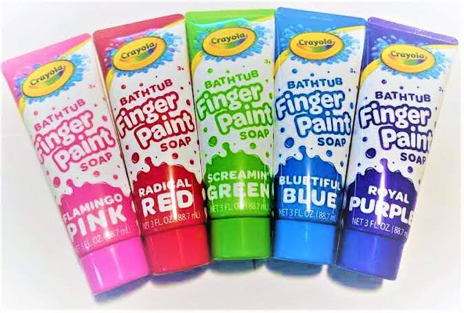 CRAYOLA Bathtub FINGER PAINT Soap🛁🔥