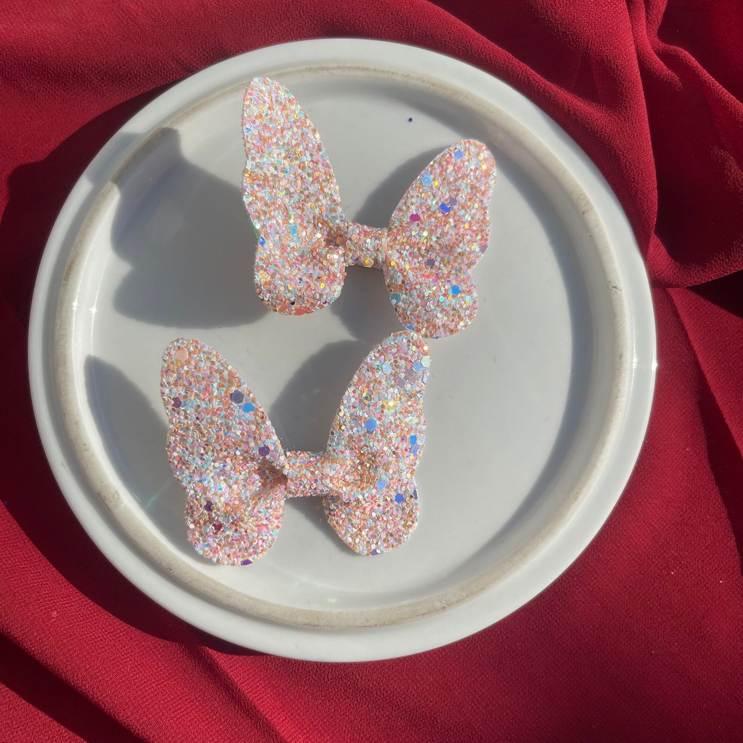 Glittered Butterfly Pairs