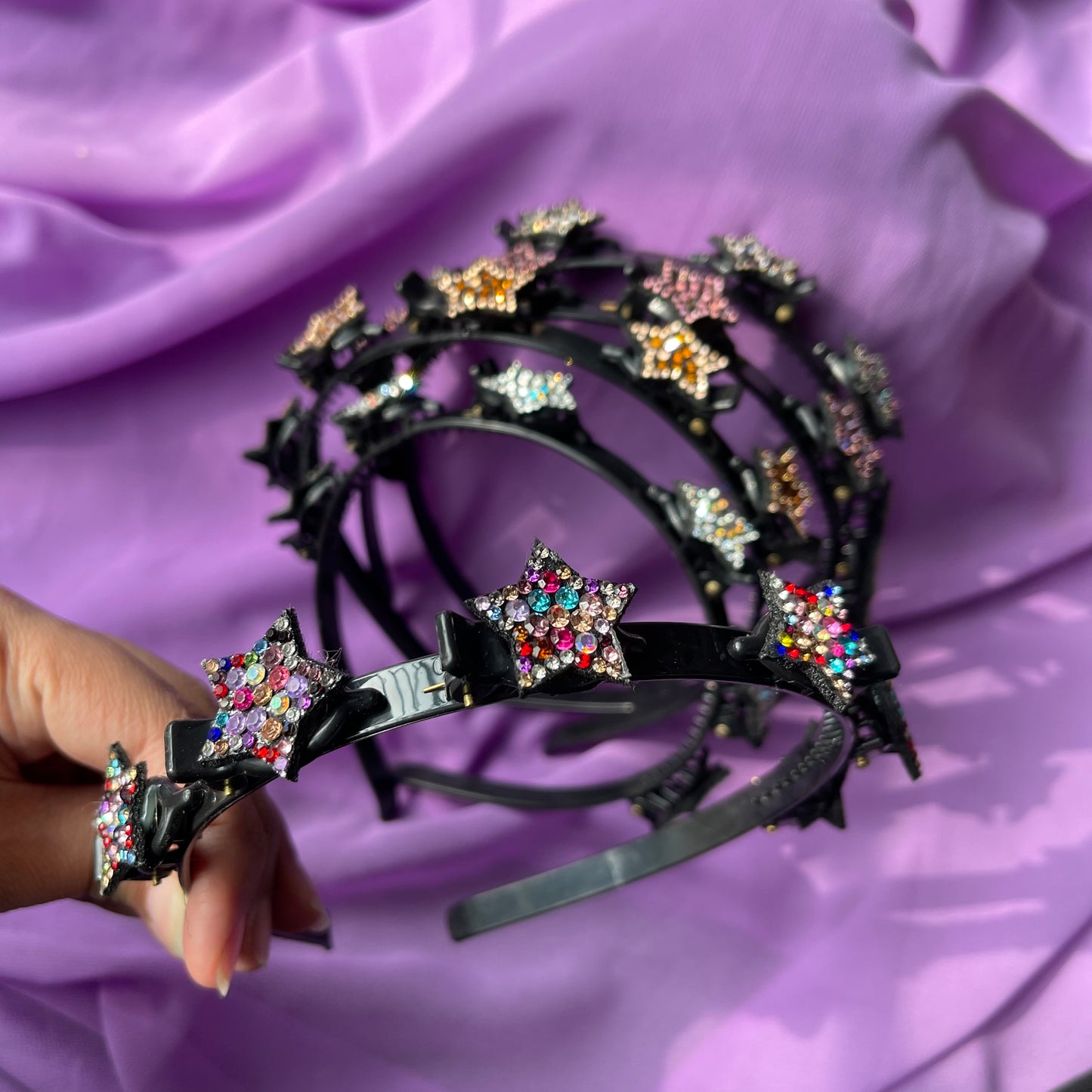 Rhinestone Star Twister styling hairband