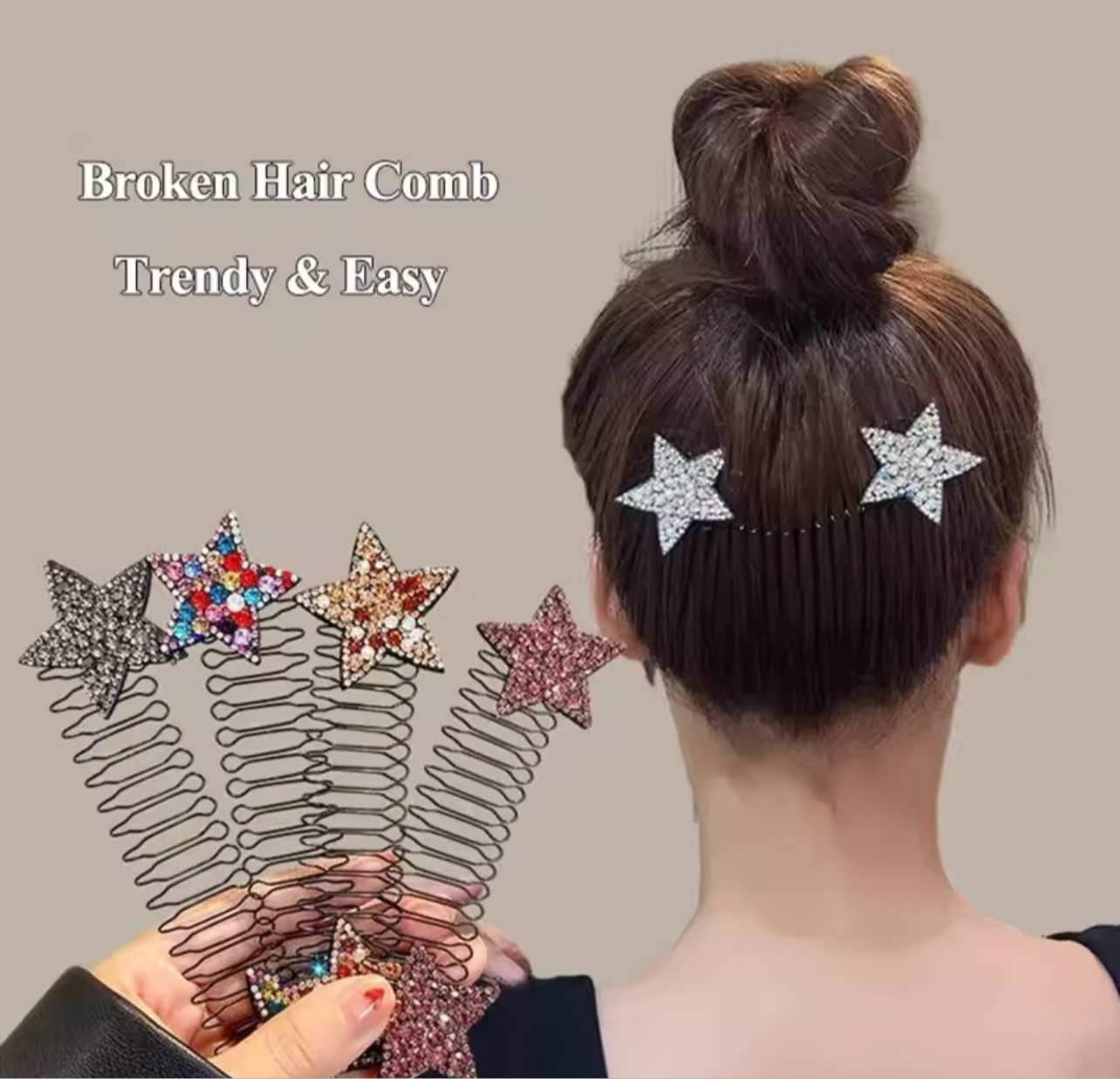 Invisible Hair Divider Combs