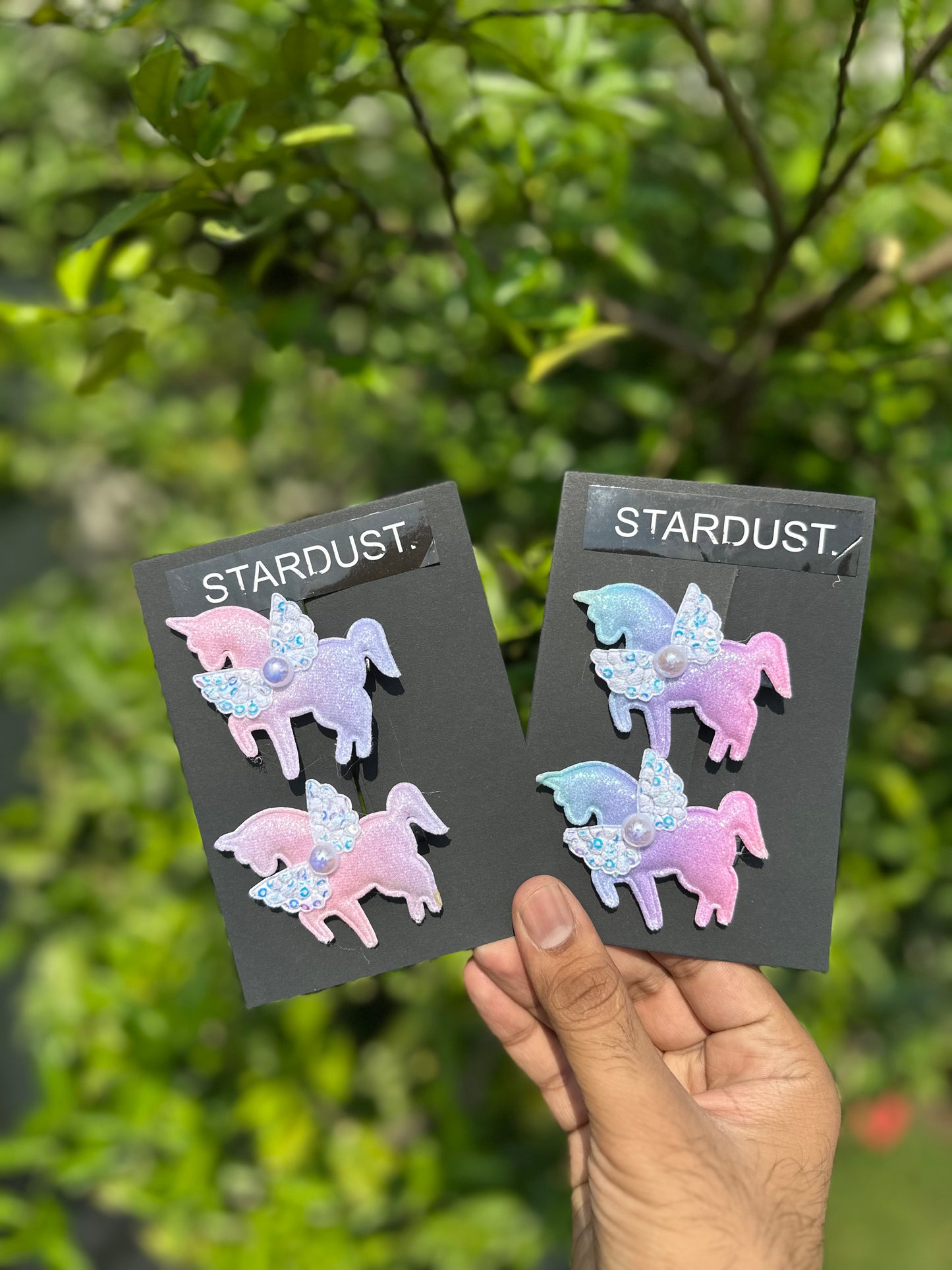 Glittered Unicorn 🦄Pair