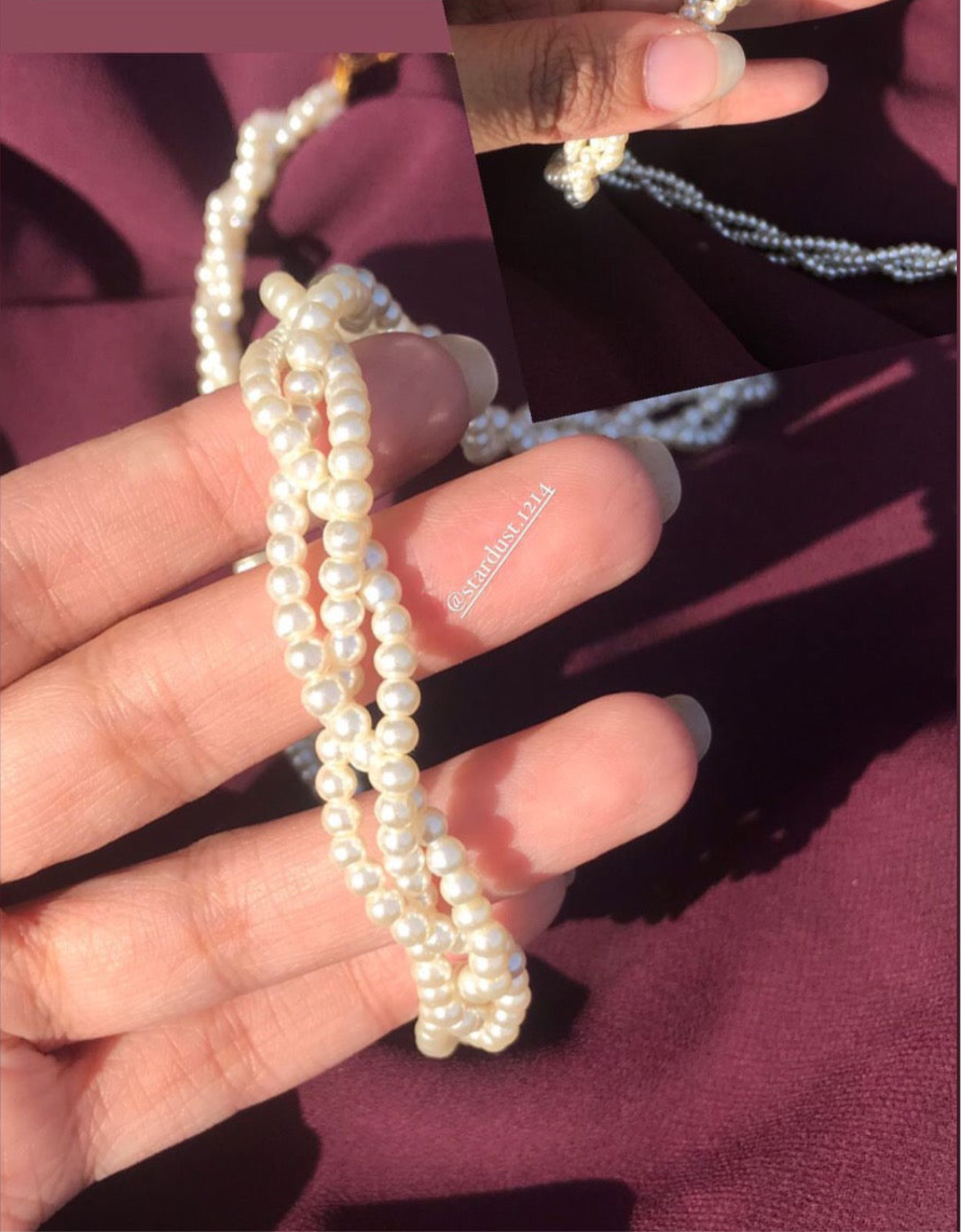 Twisted Pearl necklace