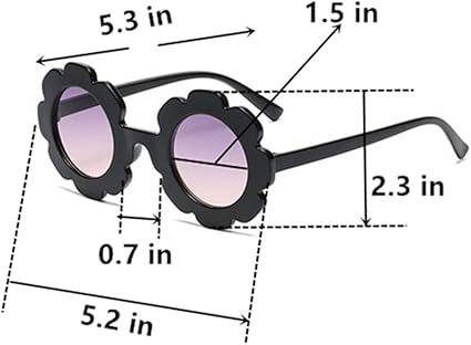 Transparent Flower Sunnies🔥