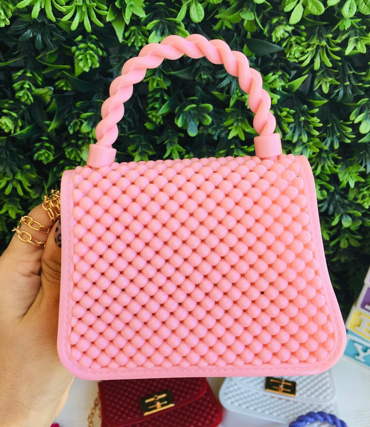 3D Pattern Mini Silicone Purse🔥