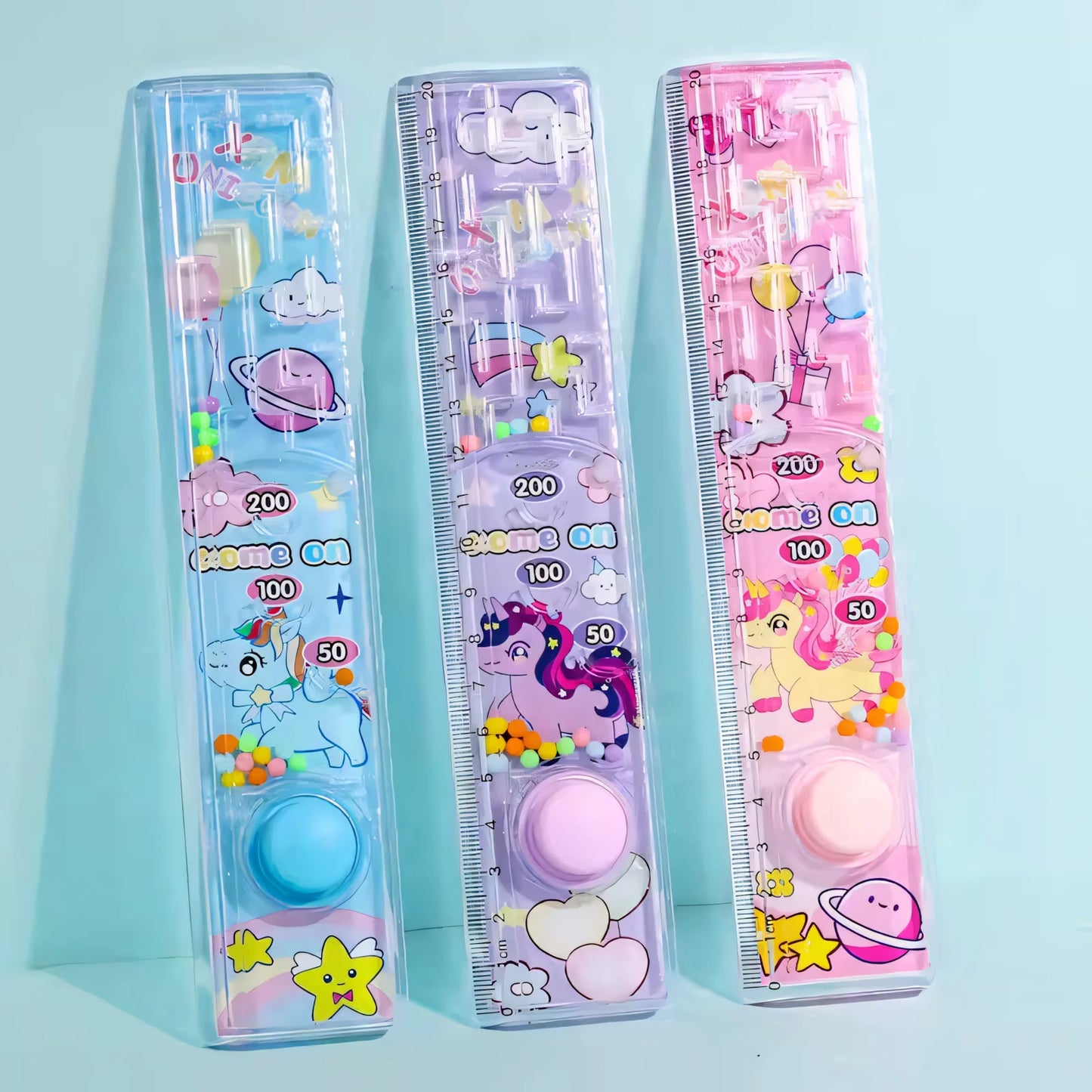 SanRio, Space, My Lil Pony 🦄, Dino Push Bubble Maze Scales (BOX OF 12)