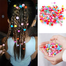 Clipon Hair Beads Pouch