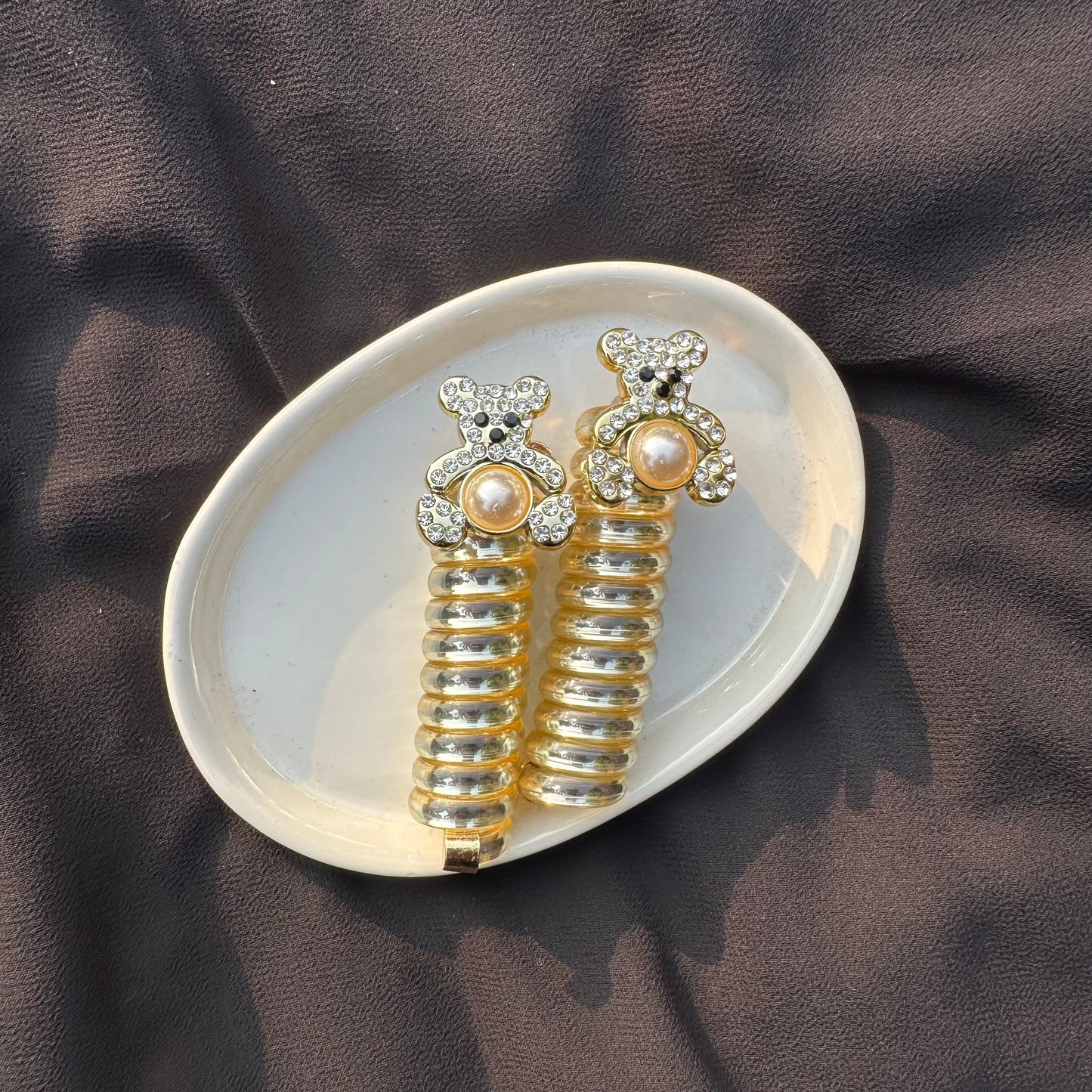 Rhinestone Teddy Bear 🧸 Styling Springs🔥