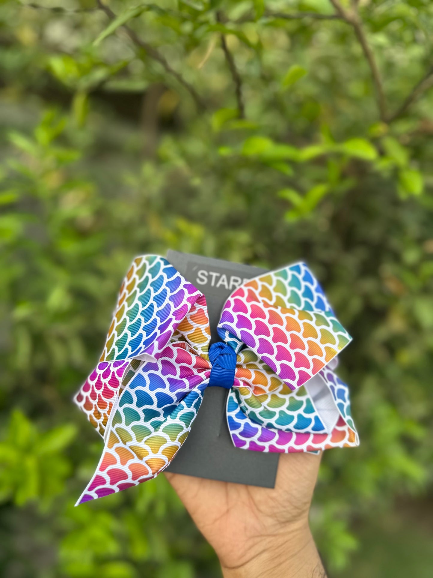 Mermaid scale bows