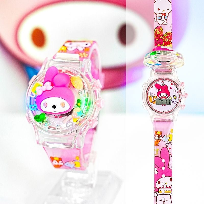 Sanrio Spinner light and music watches